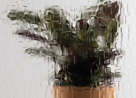Digital textured glass pattern from the Pilkington brochure
