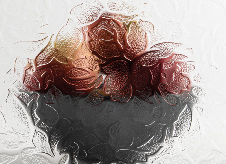 Florielle textured glass pattern from the Pilkington brochure