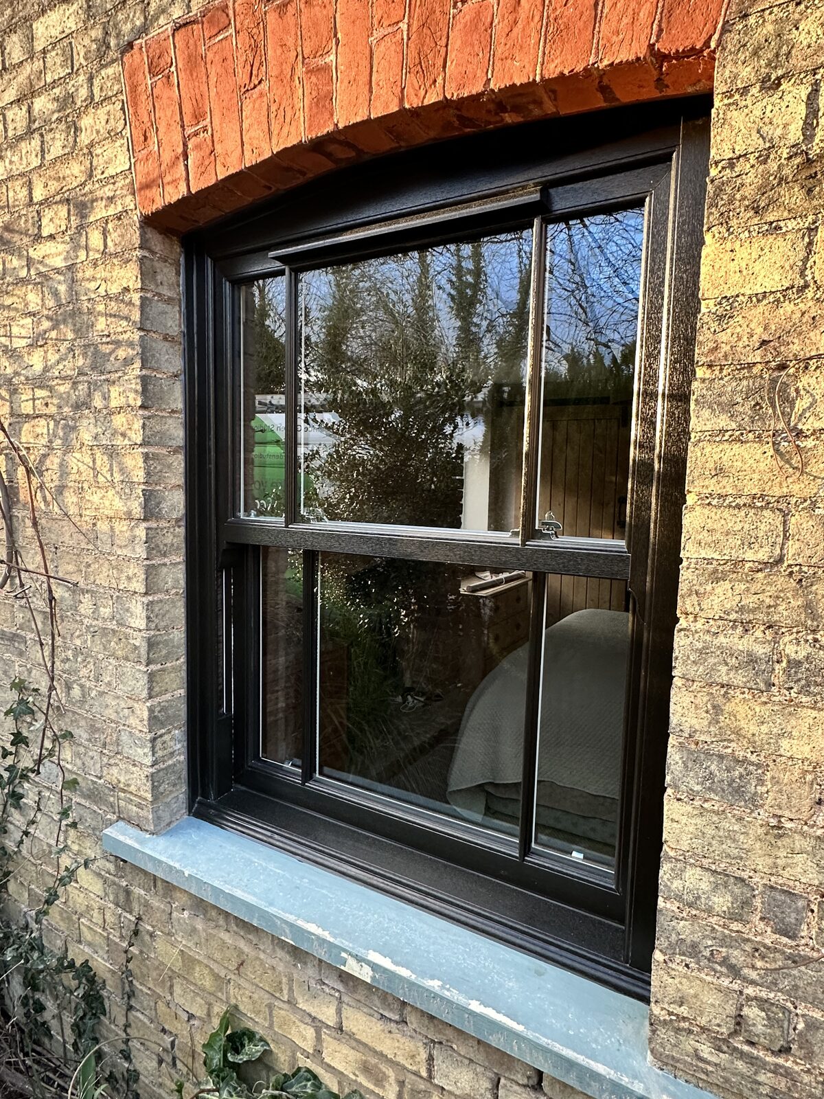 Anthracite aluminium window