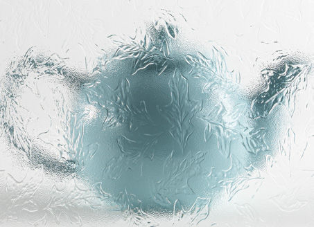Oak textured glass pattern from the Pilkington brochure