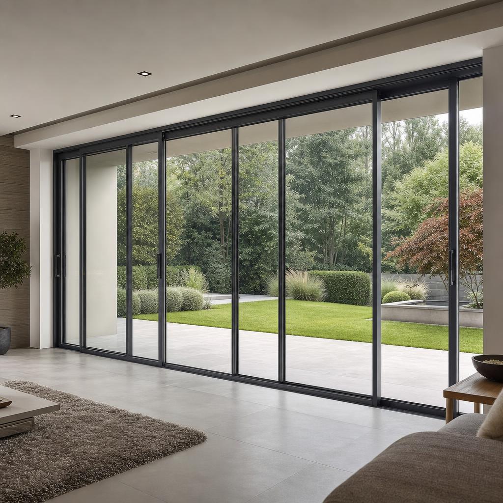 Triple Track door